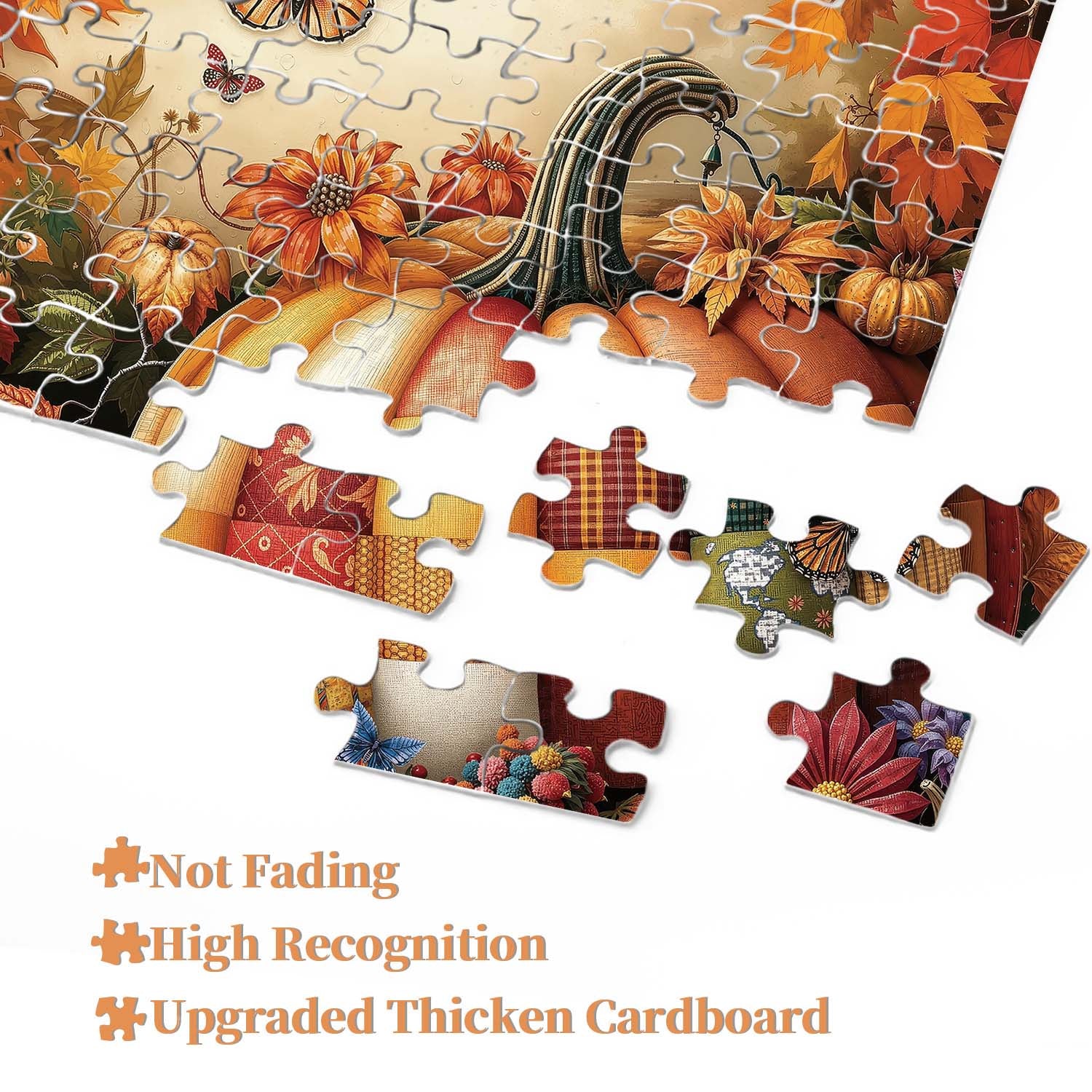 Pumpkin Garden Jigsaw Puzzle 1000 Pieces