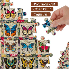 Butterfly Specimens Jigsaw Puzzle 1000 Pieces