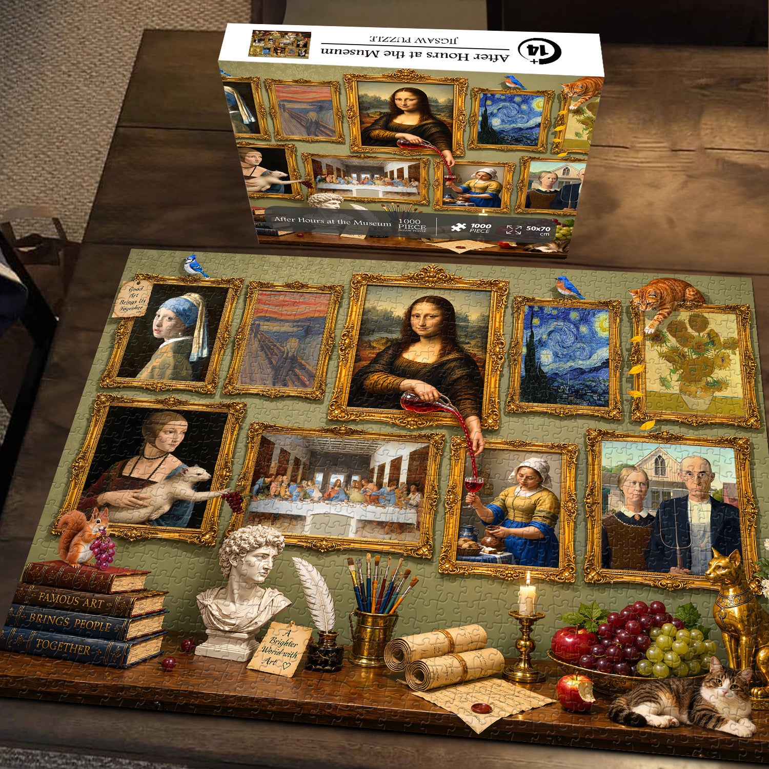 After Hours at the Museum Jigsaw Puzzle 1000 Pieces