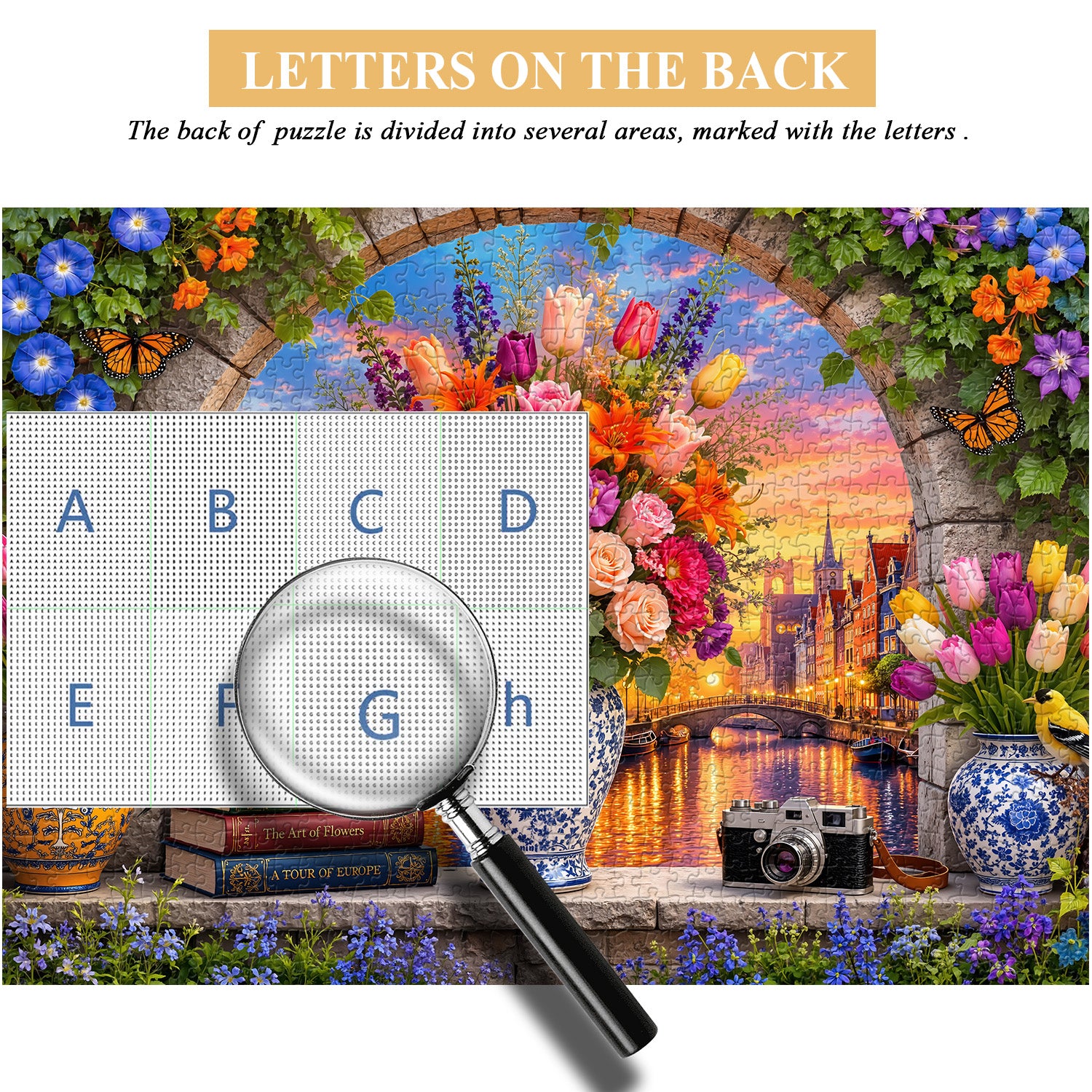 Arch View Jigsaw Puzzle 1000 Pieces