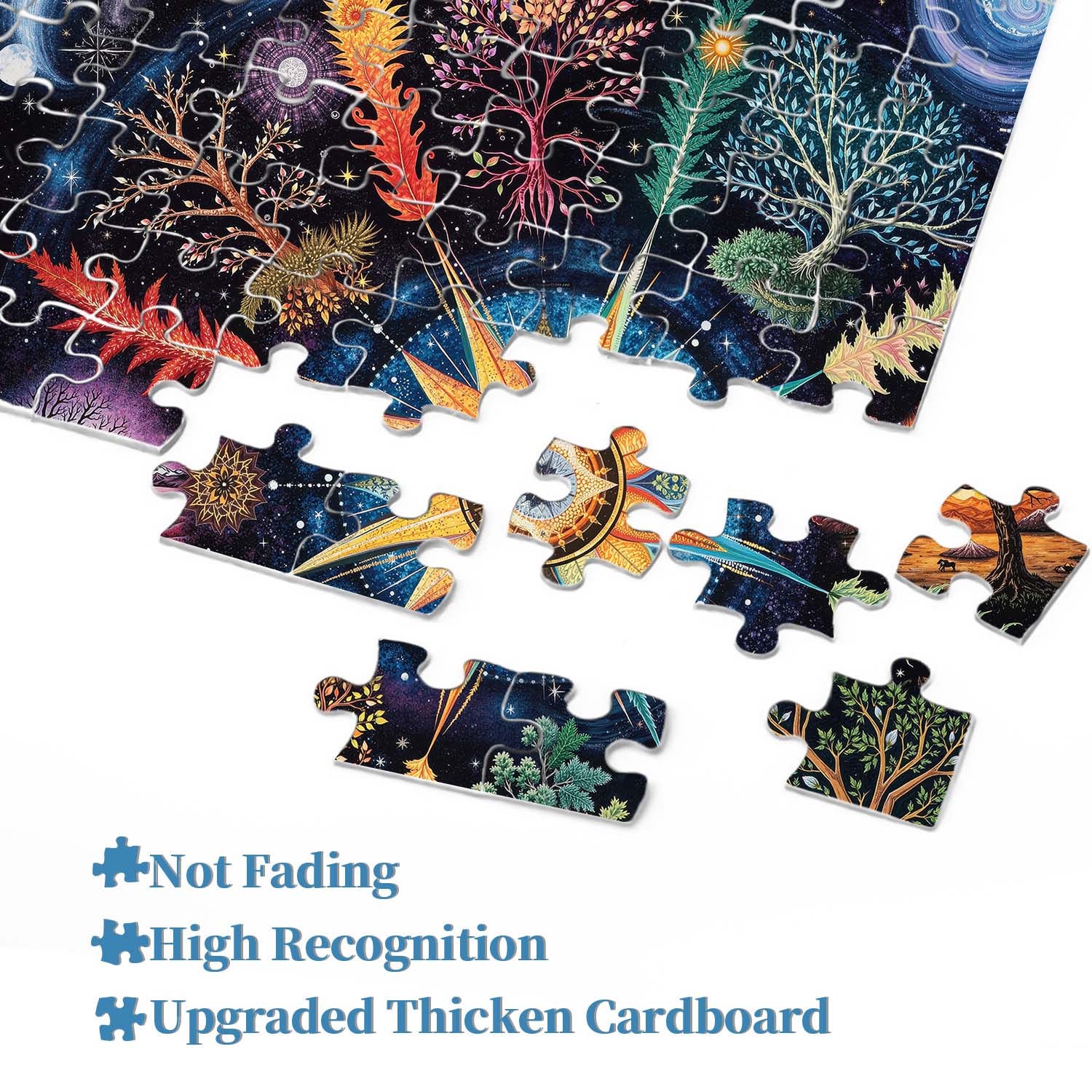 Seasons Mandala Jigsaw Puzzle 1000 Pieces