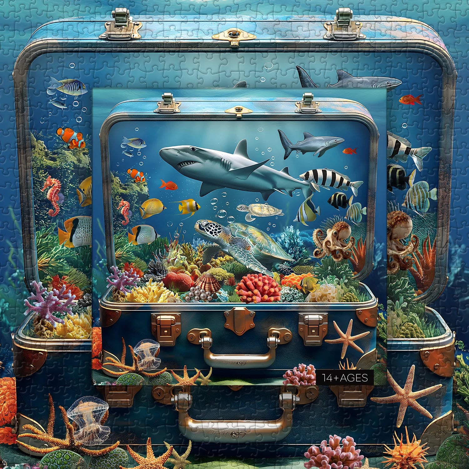 Sea in Box Jigsaw Puzzle 1000 Pieces