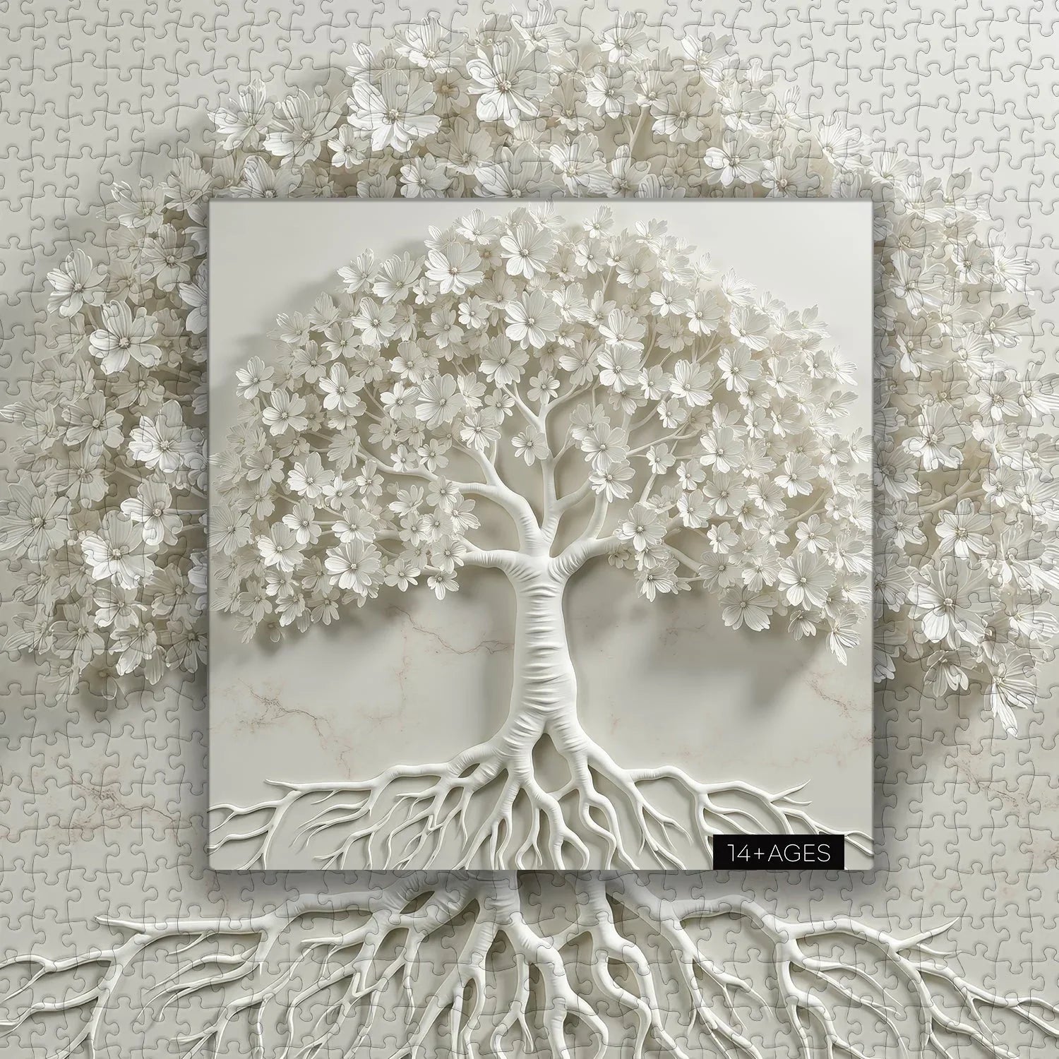 Tree Of Whiteness Jigsaw Puzzle 1000 Pieces