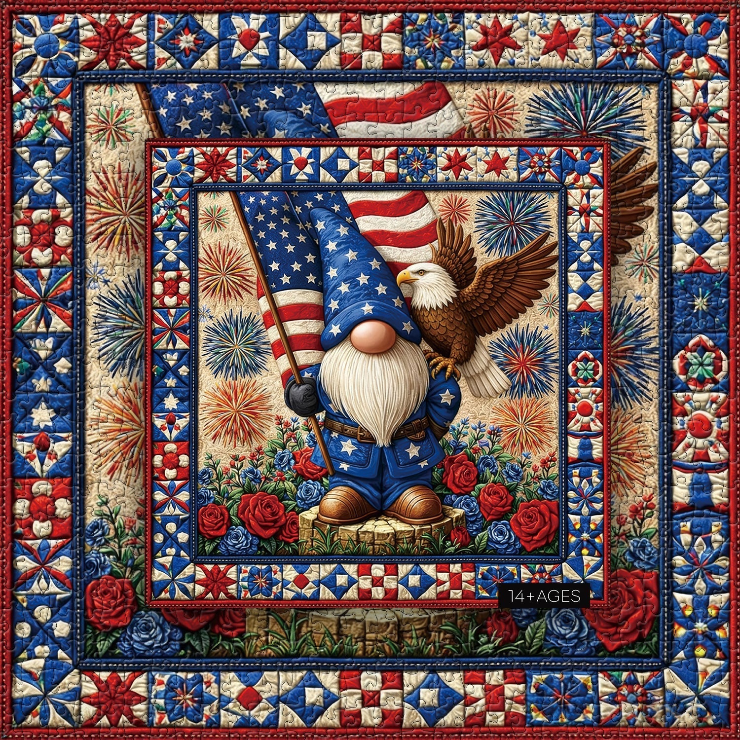 Star Spangled Jigsaw Puzzle 1000 Pieces