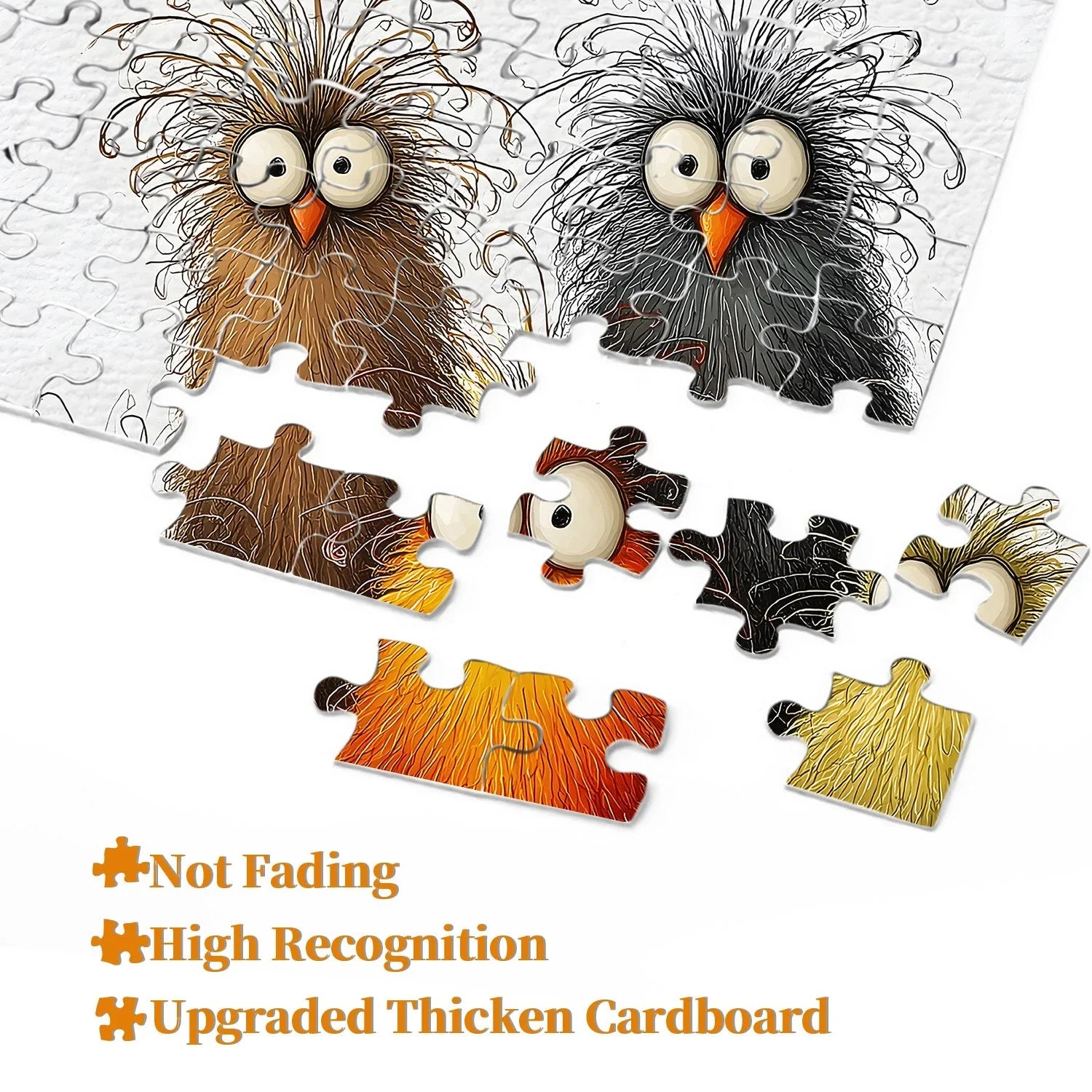Abstract Chicken Jigsaw Puzzle 1000 Pieces