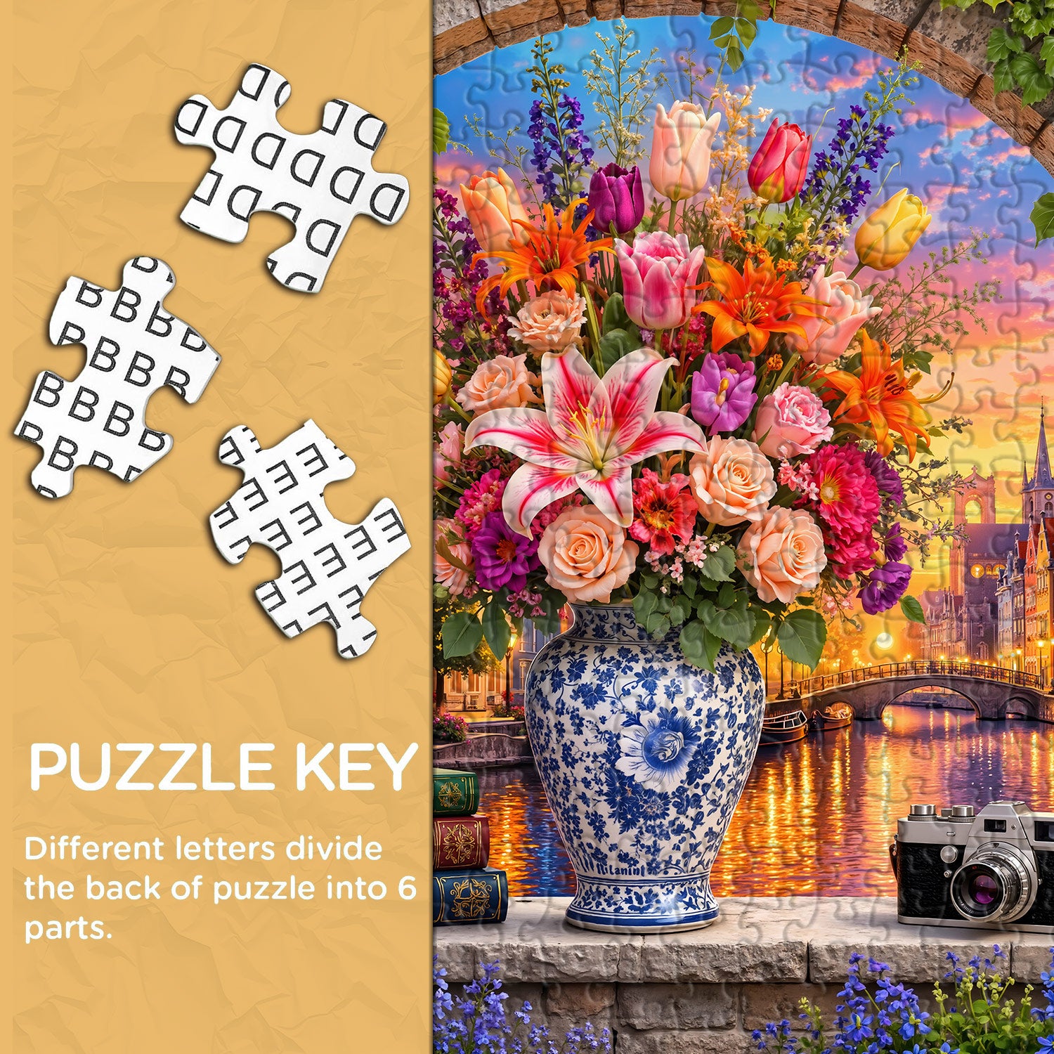 Arch View Jigsaw Puzzle 1000 Pieces