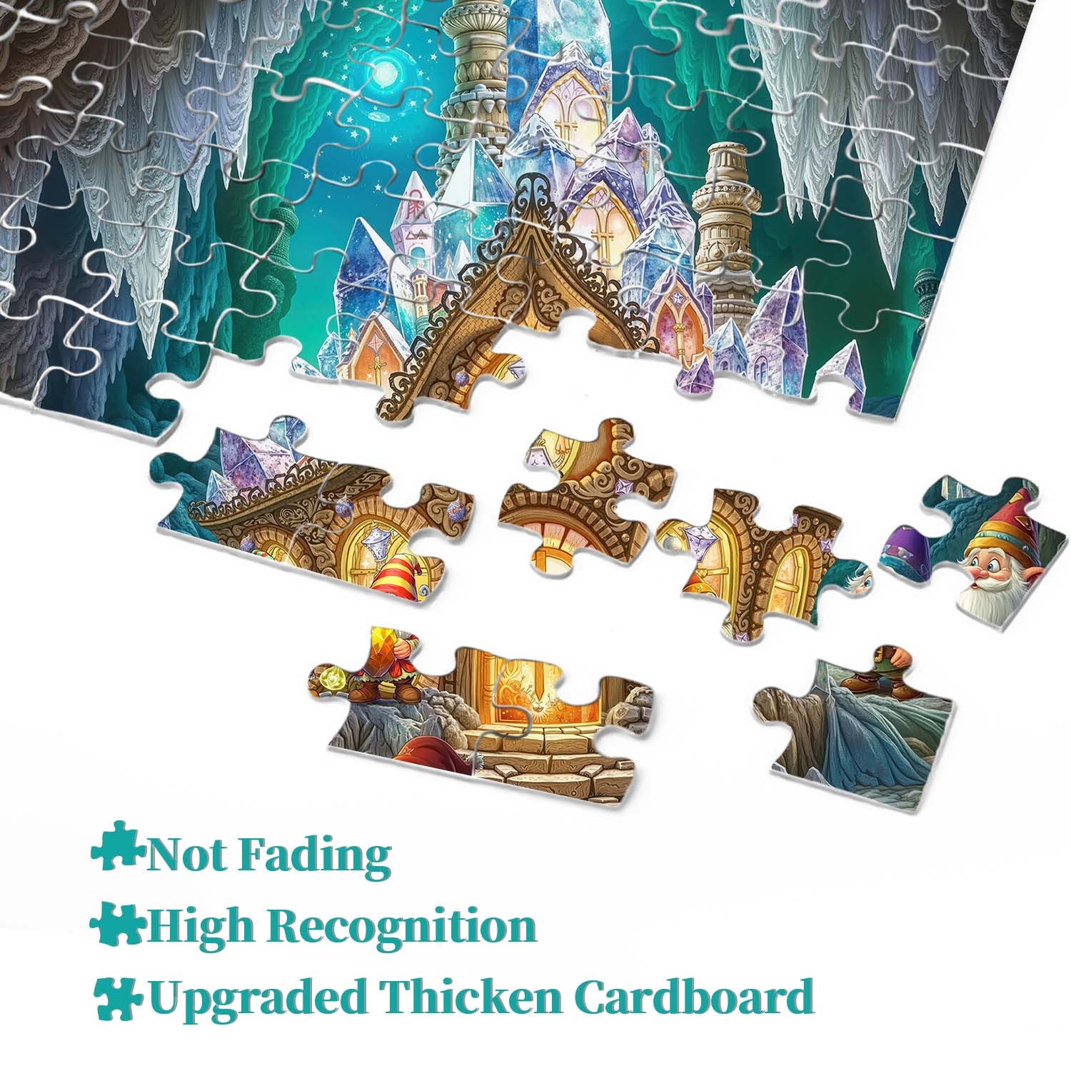 Crystal Cave Jigsaw Puzzle 1000 Pieces