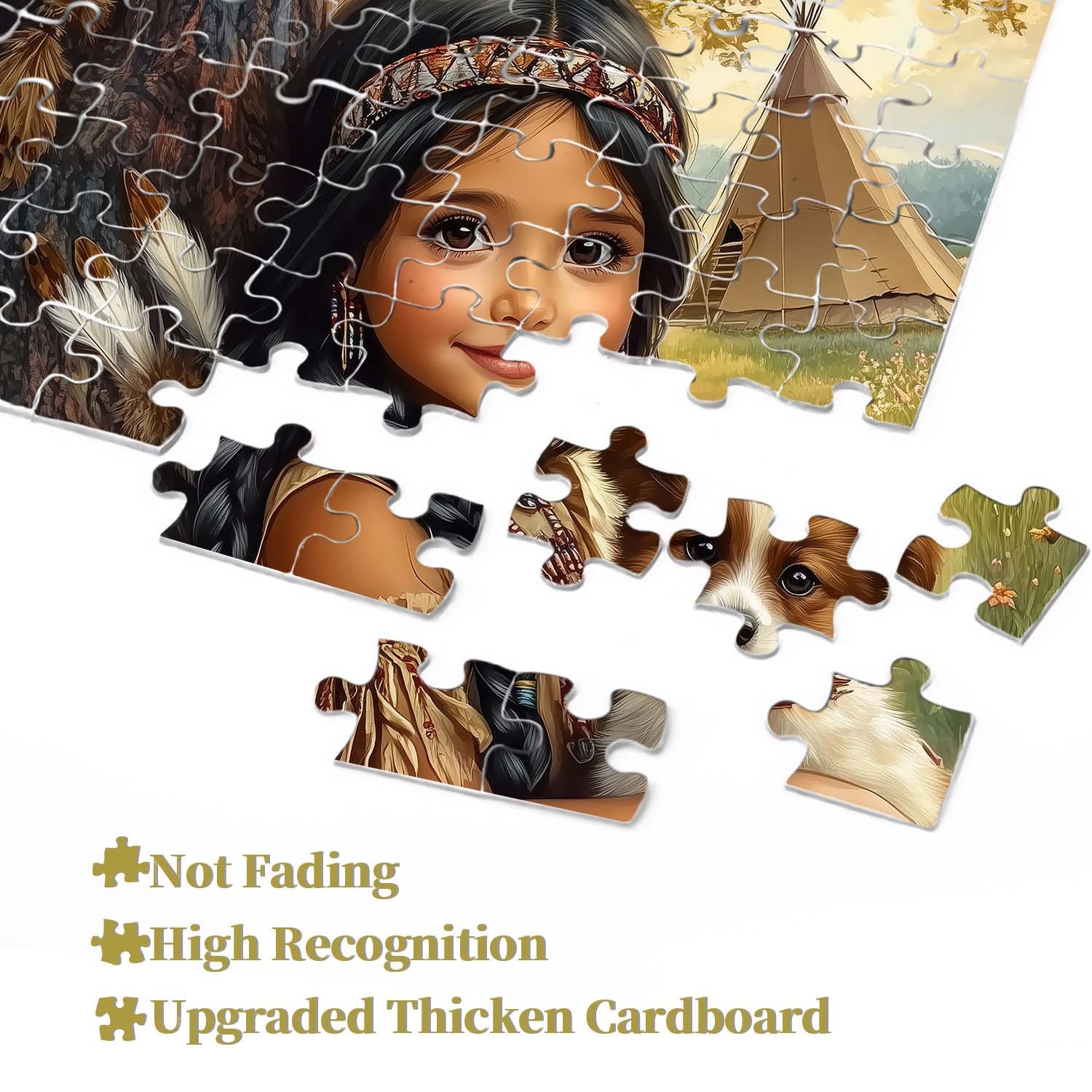 Blooming Meadow Friends Jigsaw Puzzle 1000 Pieces