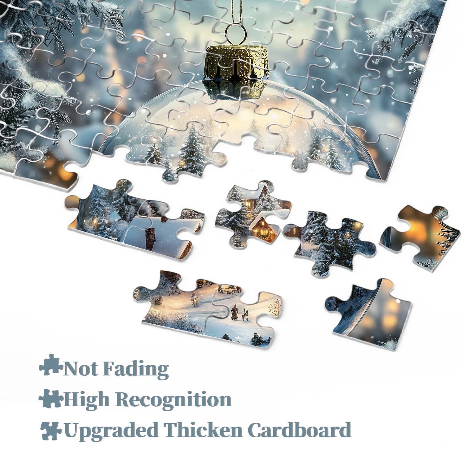 Sparkle Snow Globe Jigsaw Puzzle 1000 Pieces