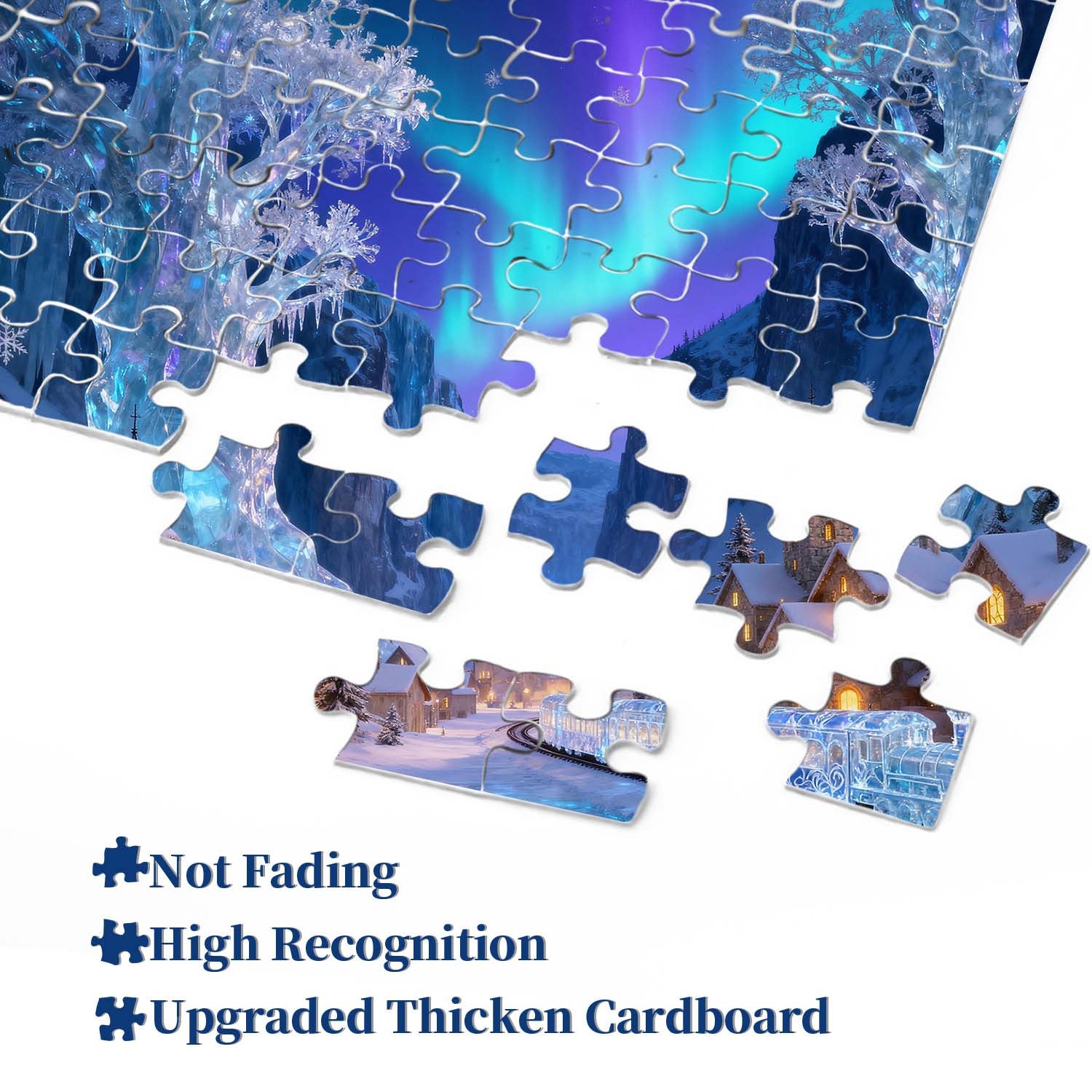 Aurora Crystal Train Jigsaw Puzzle 1000 Pieces