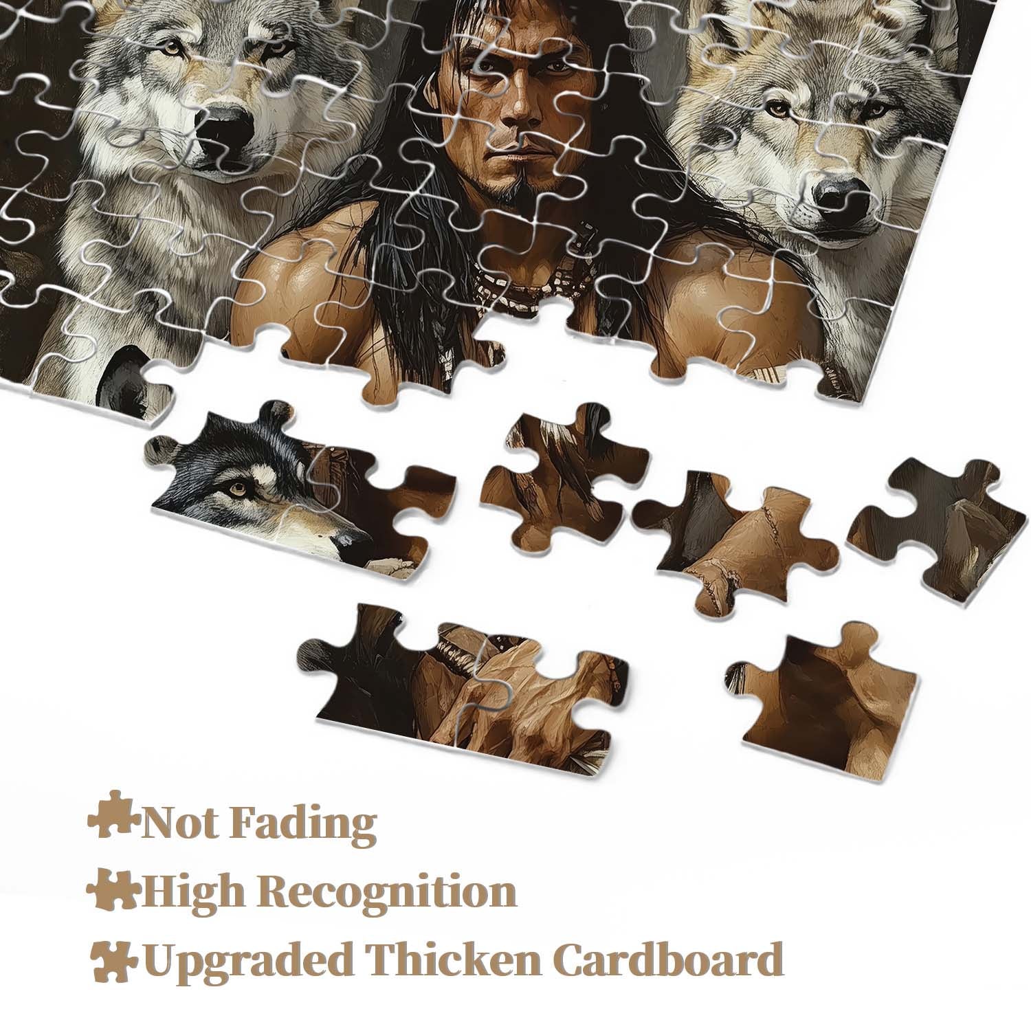 King Of The Wolves Jigsaw Puzzle 1000 Pieces