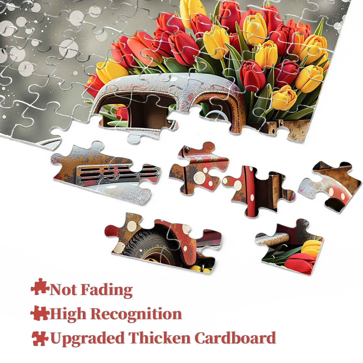 Tulip Truck Jigsaw Puzzle 1000 Pieces