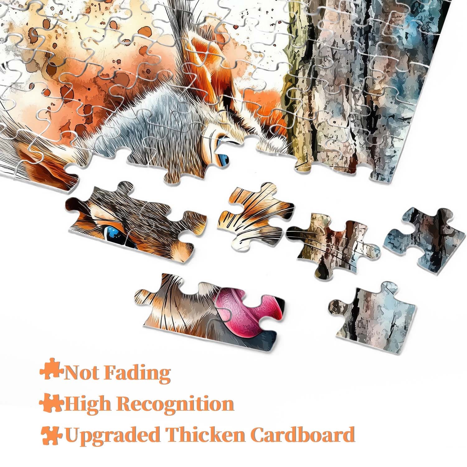 Mischievous Squirrel Jigsaw Puzzle 1000 Pieces