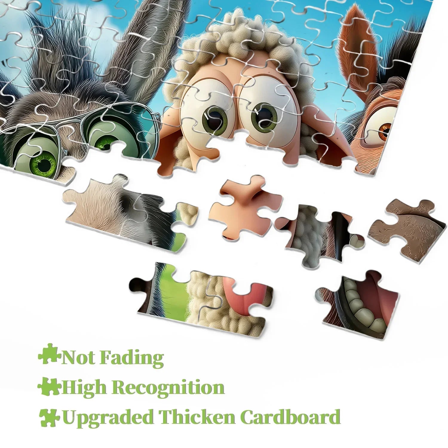 Laughing Ranch Jigsaw Puzzle 1000 Pieces