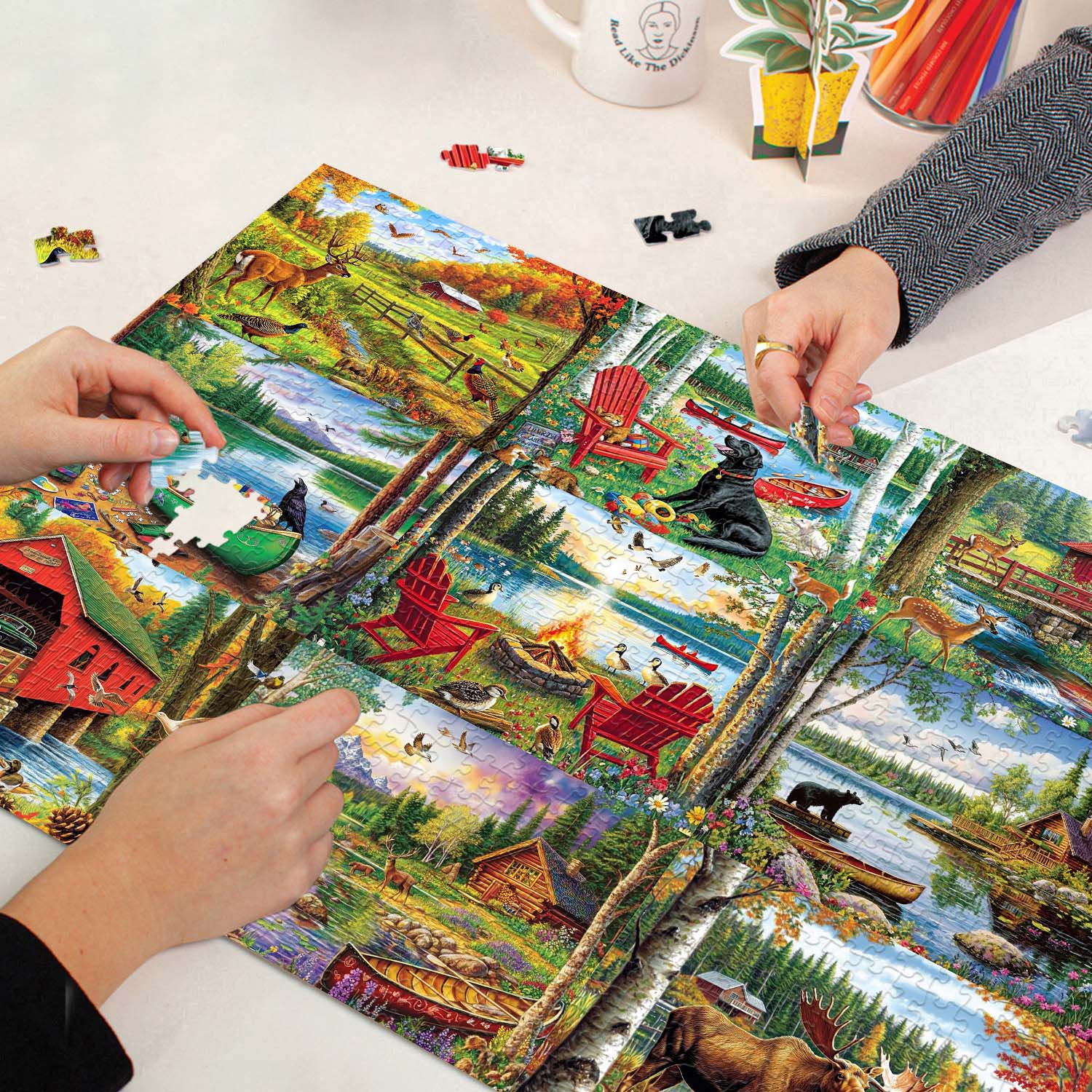 Outdoor Adventure Enthusiast Jigsaw Puzzle 1000 Pieces