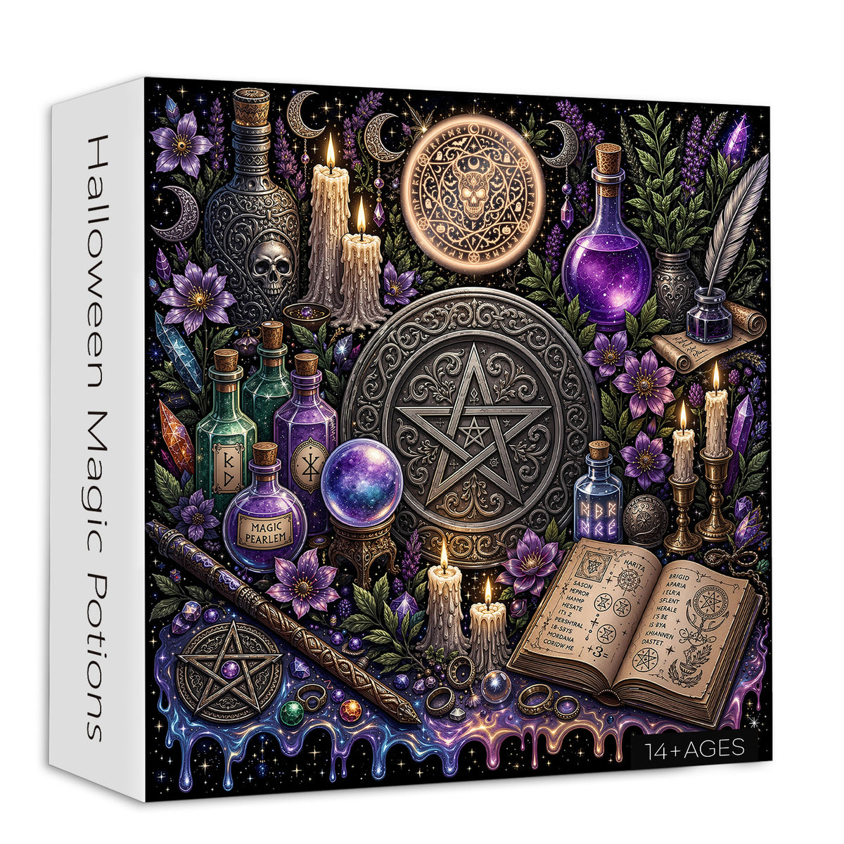 Halloween Magic Potions Jigsaw Puzzle 1000 Piece