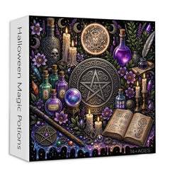 Halloween Magic Potions Jigsaw Puzzle 1000 Piece