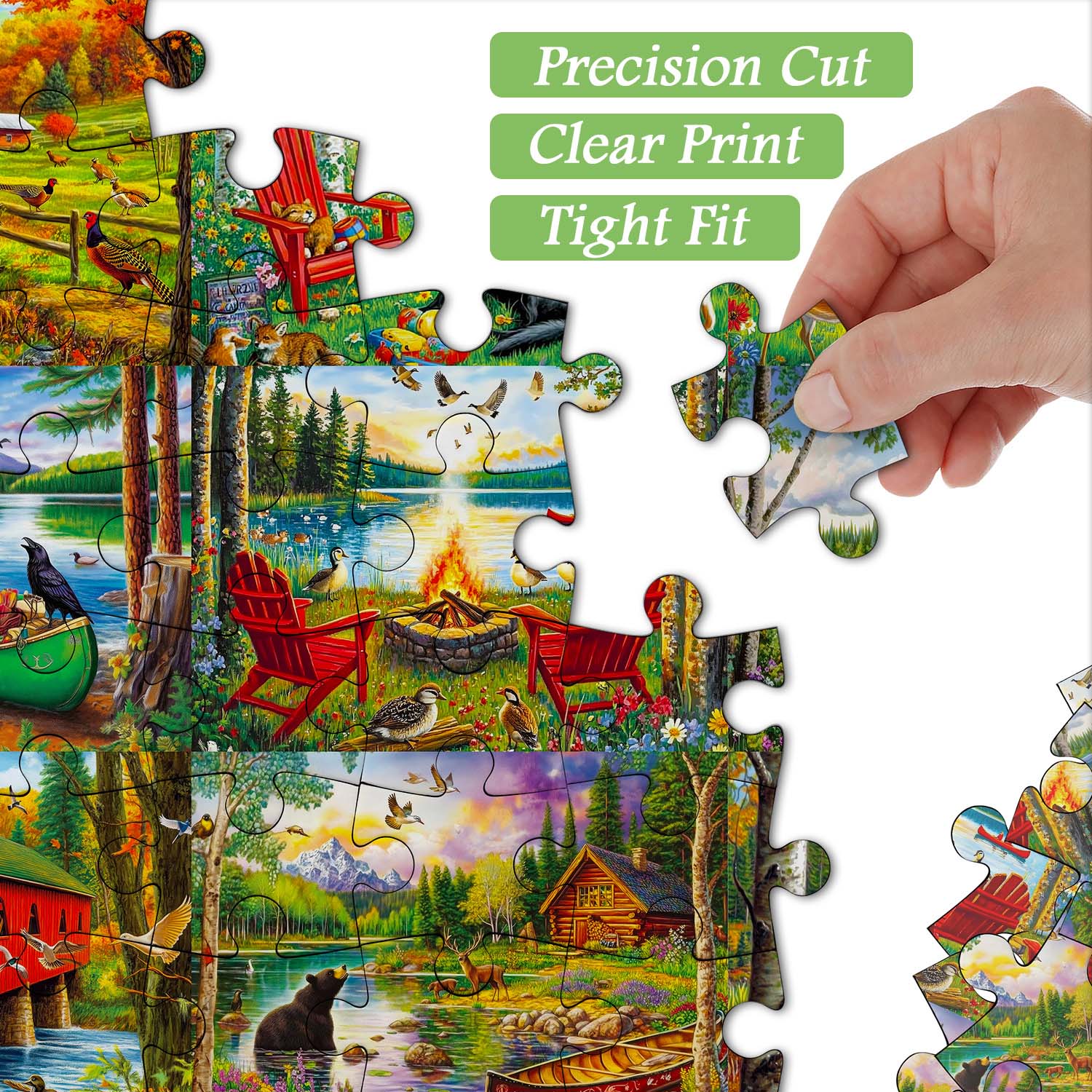 Outdoor Adventure Enthusiast Jigsaw Puzzle 1000 Pieces