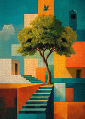Tree of Geometry Jigsaw Puzzle 1000 Pieces