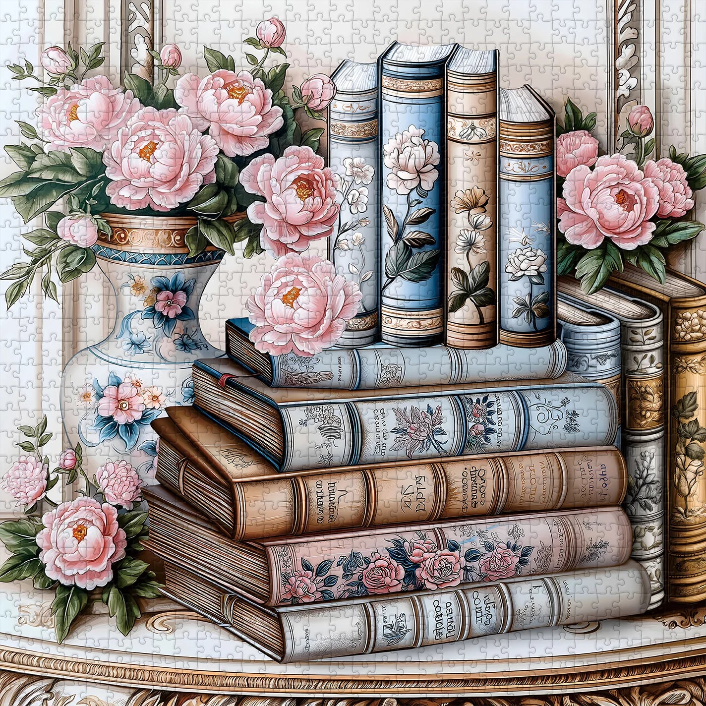 Book Bloom Jigsaw Puzzles 1000 Pieces