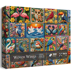 Woven Wings Jigsaw Puzzle 1000 Pieces