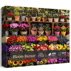 Bloom Bazaar Jigsaw Puzzle 1000 Piece
