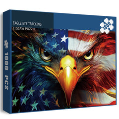 Eagle Eye Tracking Jigsaw Puzzle 1000 Pieces