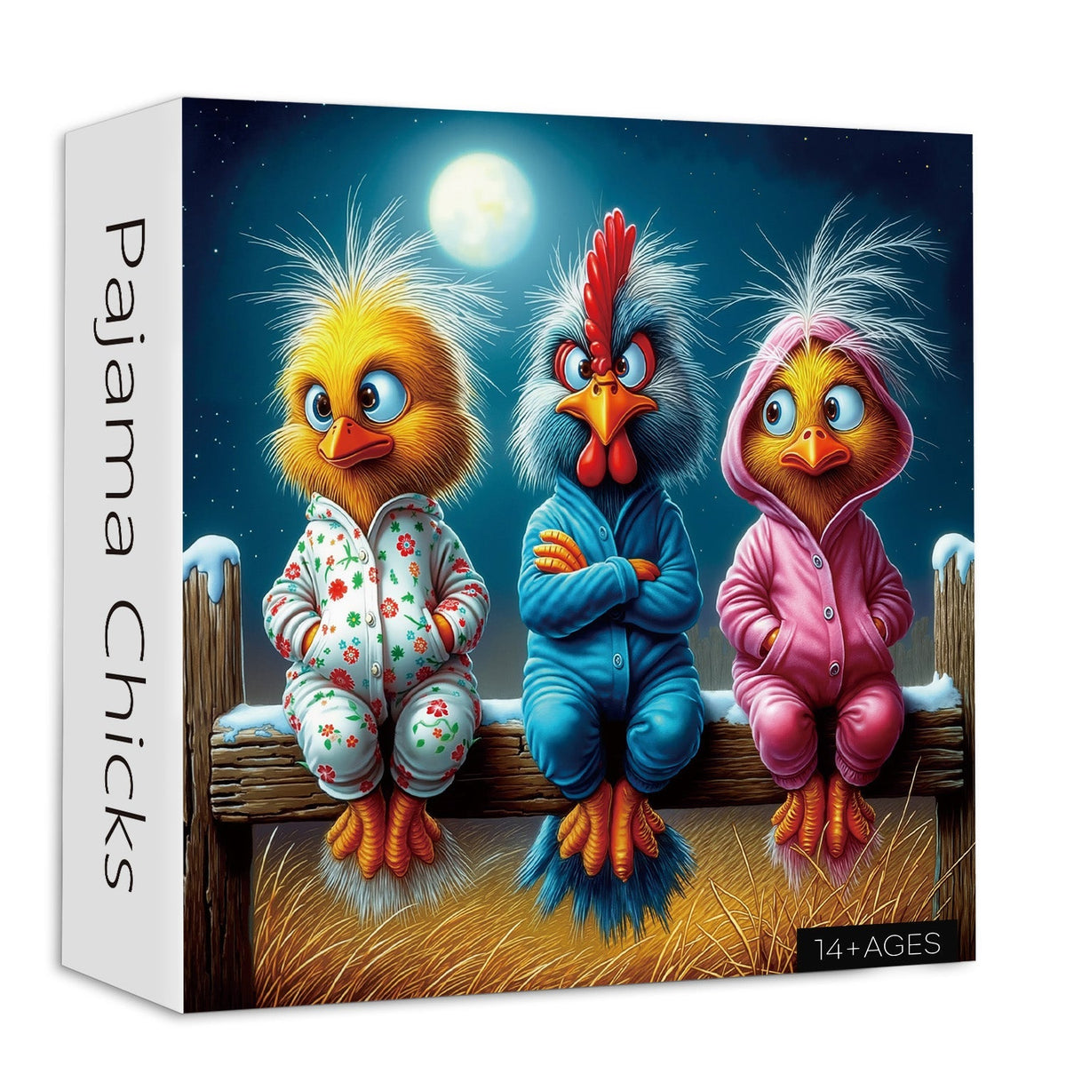 Pajama Chicks Jigsaw Puzzle 1000 Pieces
