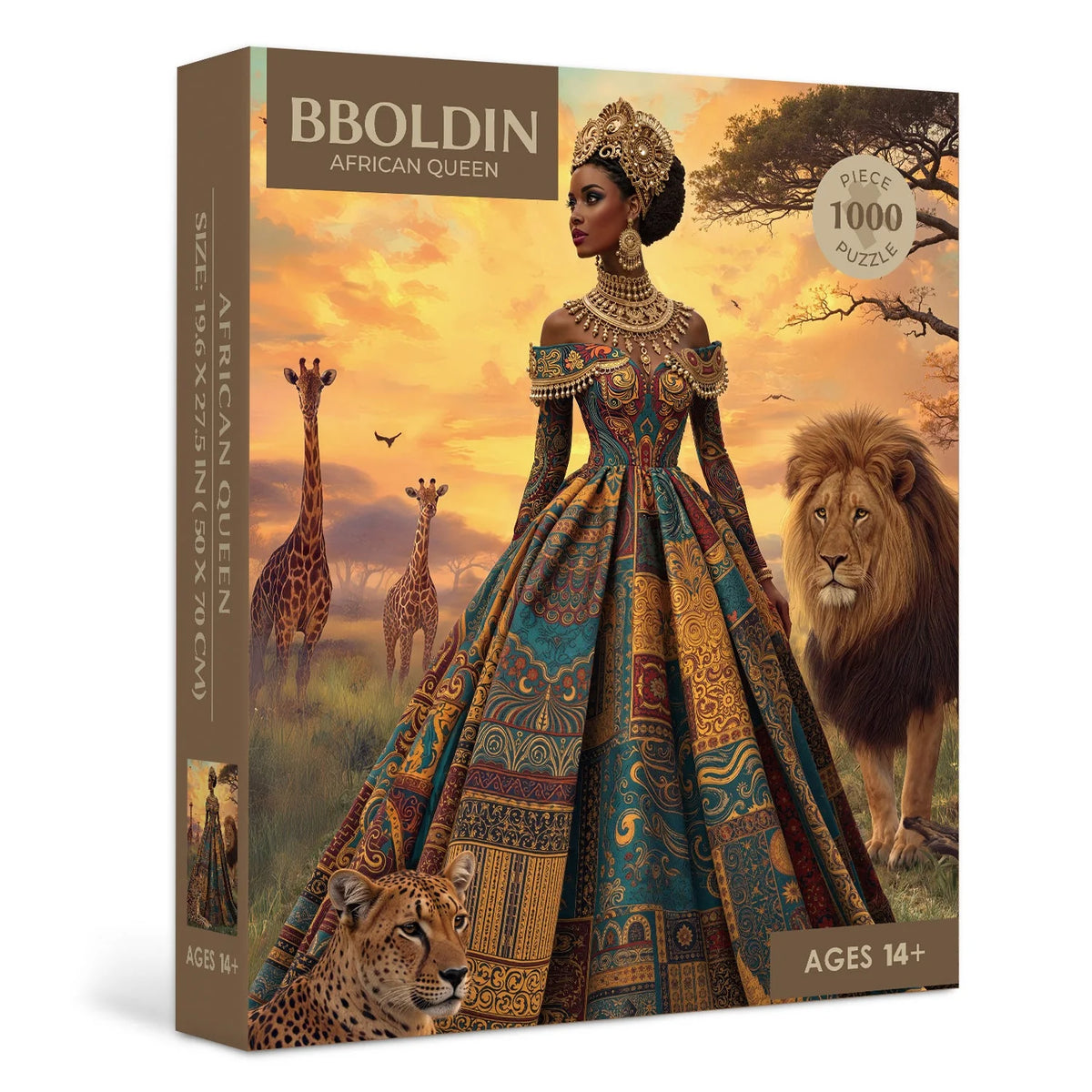 African Queen Jigsaw Puzzle 1000 Pieces
