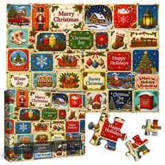 Christmas Quilt Jigsaw Puzzle 1000 Piece