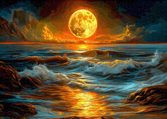 Moon Waves Jigsaw Puzzle 1000 Pieces