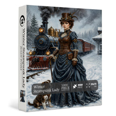 Winter Steampunk Lady