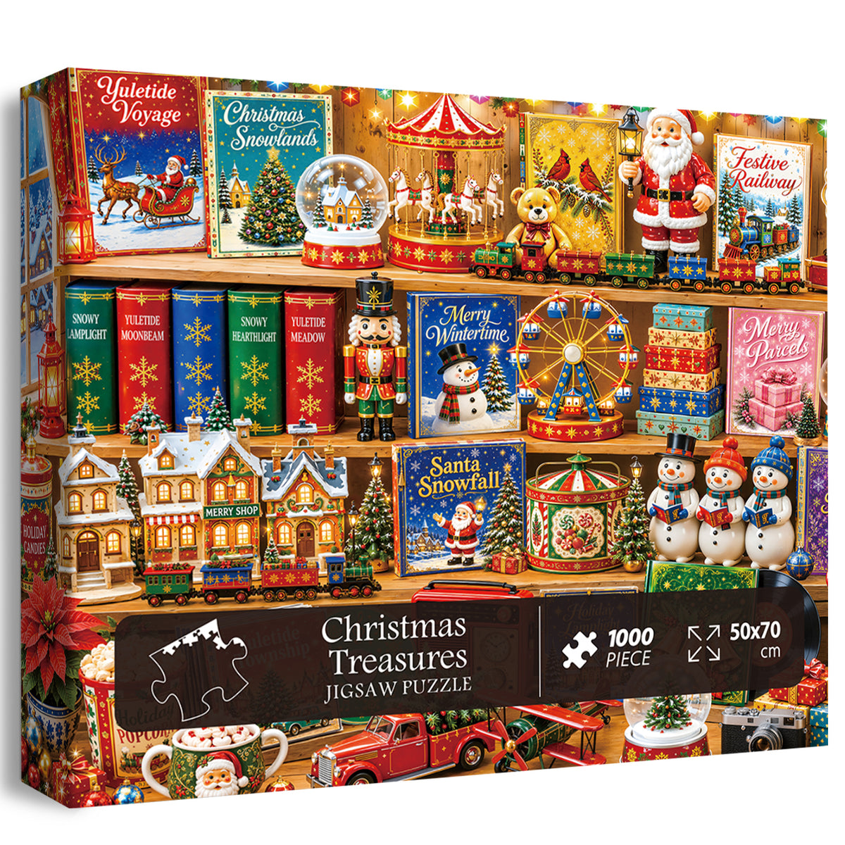 Christmas Treasures Jigsaw Puzzle 1000 Piece