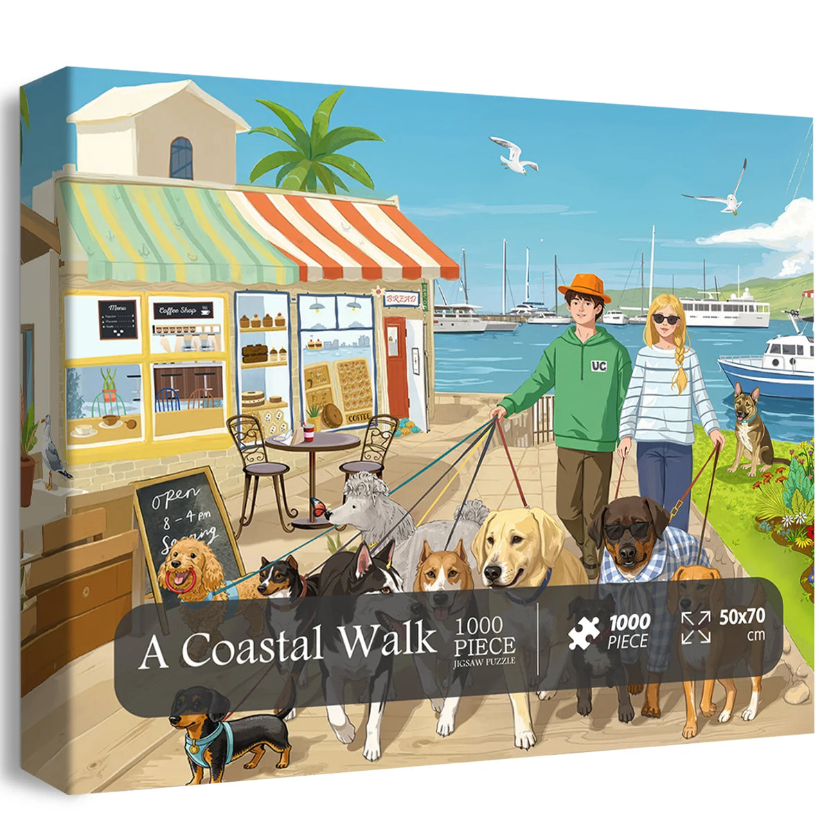 A Coastal Walk Jigsaw Puzzle 1000 Pieces