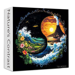 Nature's Contrast Jigsaw Puzzle 1000 Pieces