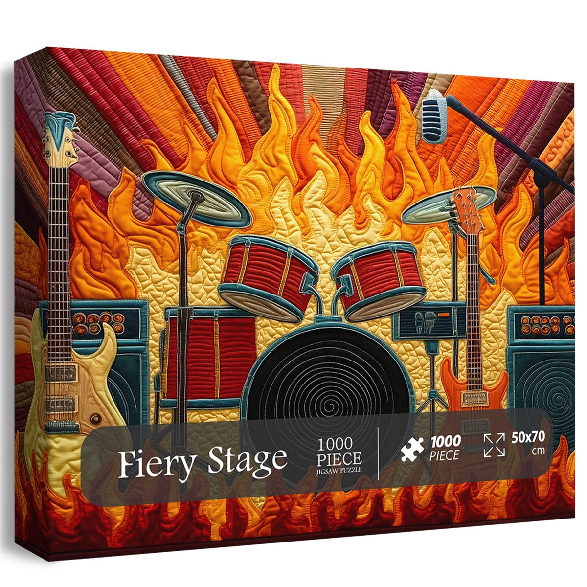 Fiery Stage Jigsaw Puzzle 1000 Pieces