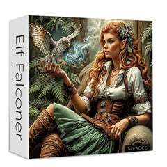 Elf Falconer Jigsaw Puzzle 1000 Pieces