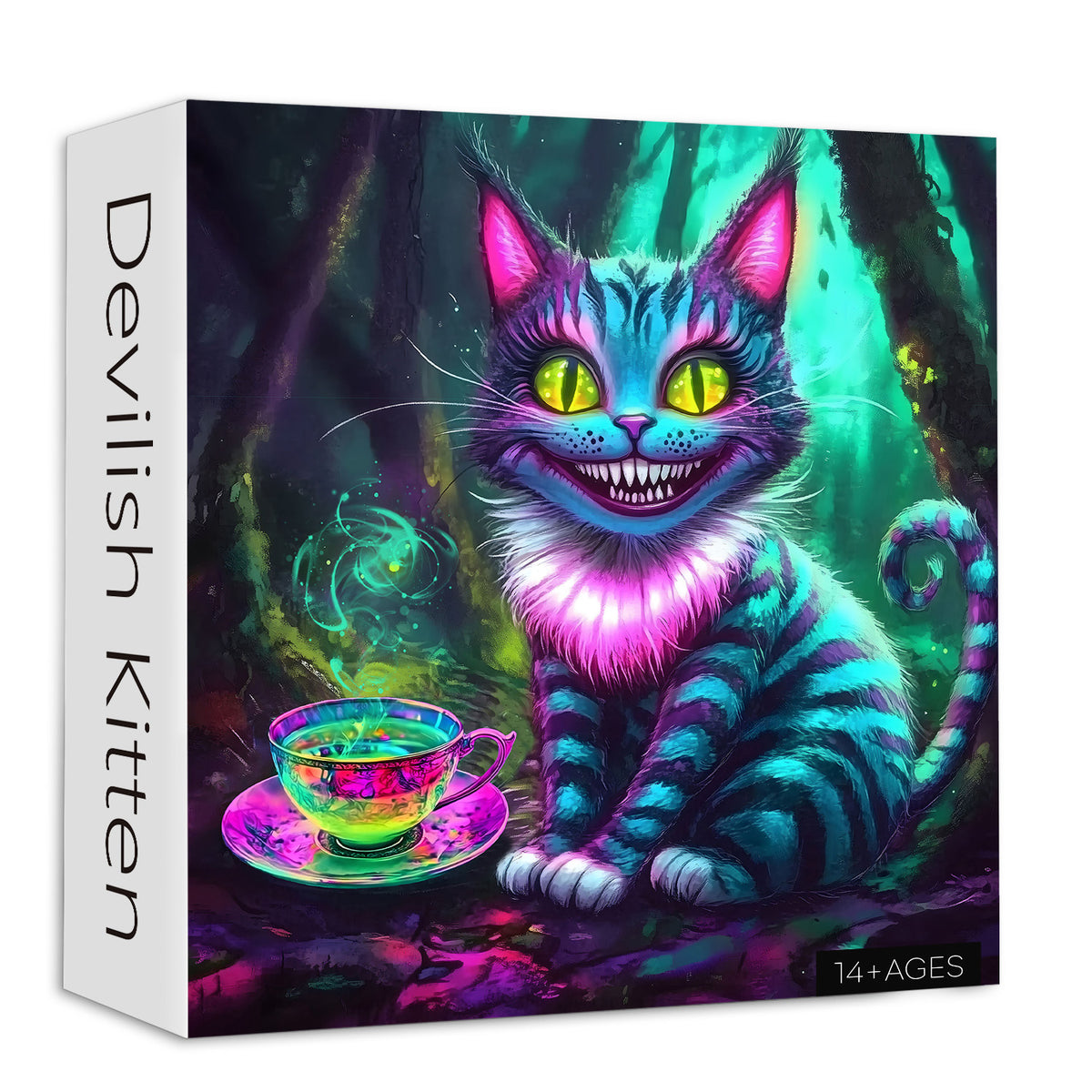 Devilish Kitten Jigsaw Puzzle 1000 Pieces