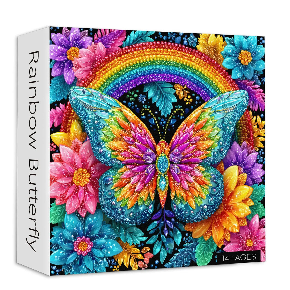Rainbow Butterfly Jigsaw Puzzle 1000 Pieces