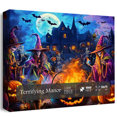 Terrifying Manor Jigsaw Puzzle 1000 Pieces