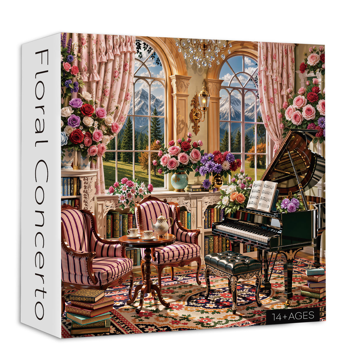 Floral Concerto Jigsaw Puzzle 1000 Piece