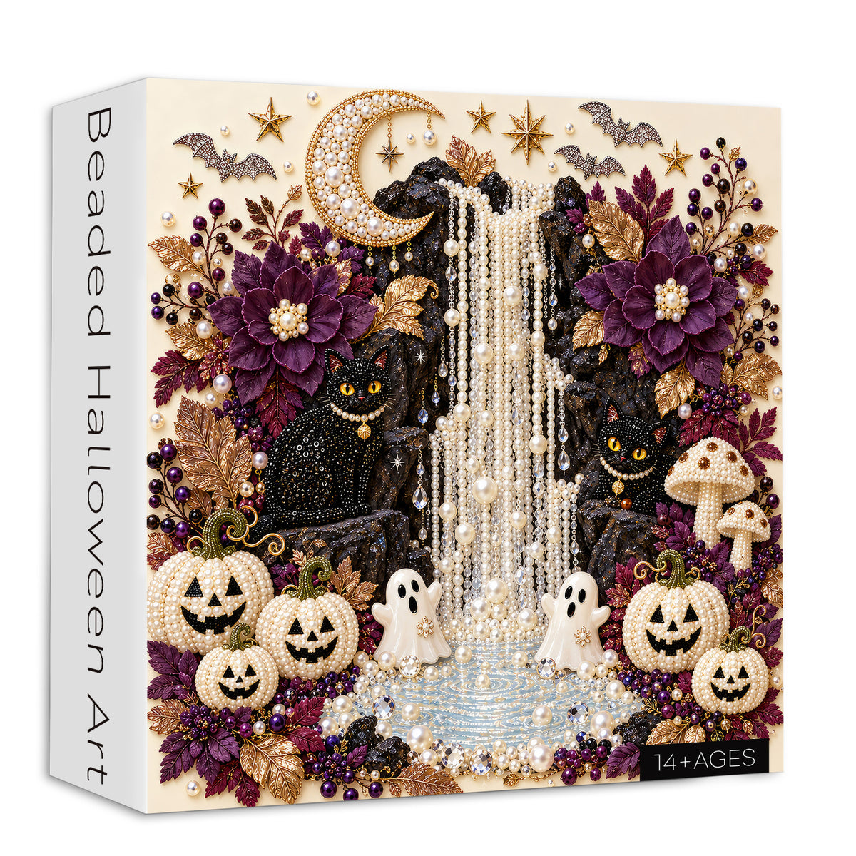 Beaded Halloween Art Jigsaw Puzzle 1000 Piece