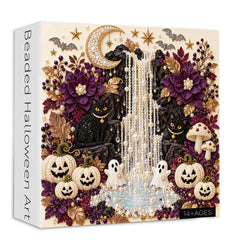 Beaded Halloween Art Jigsaw Puzzle 1000 Piece