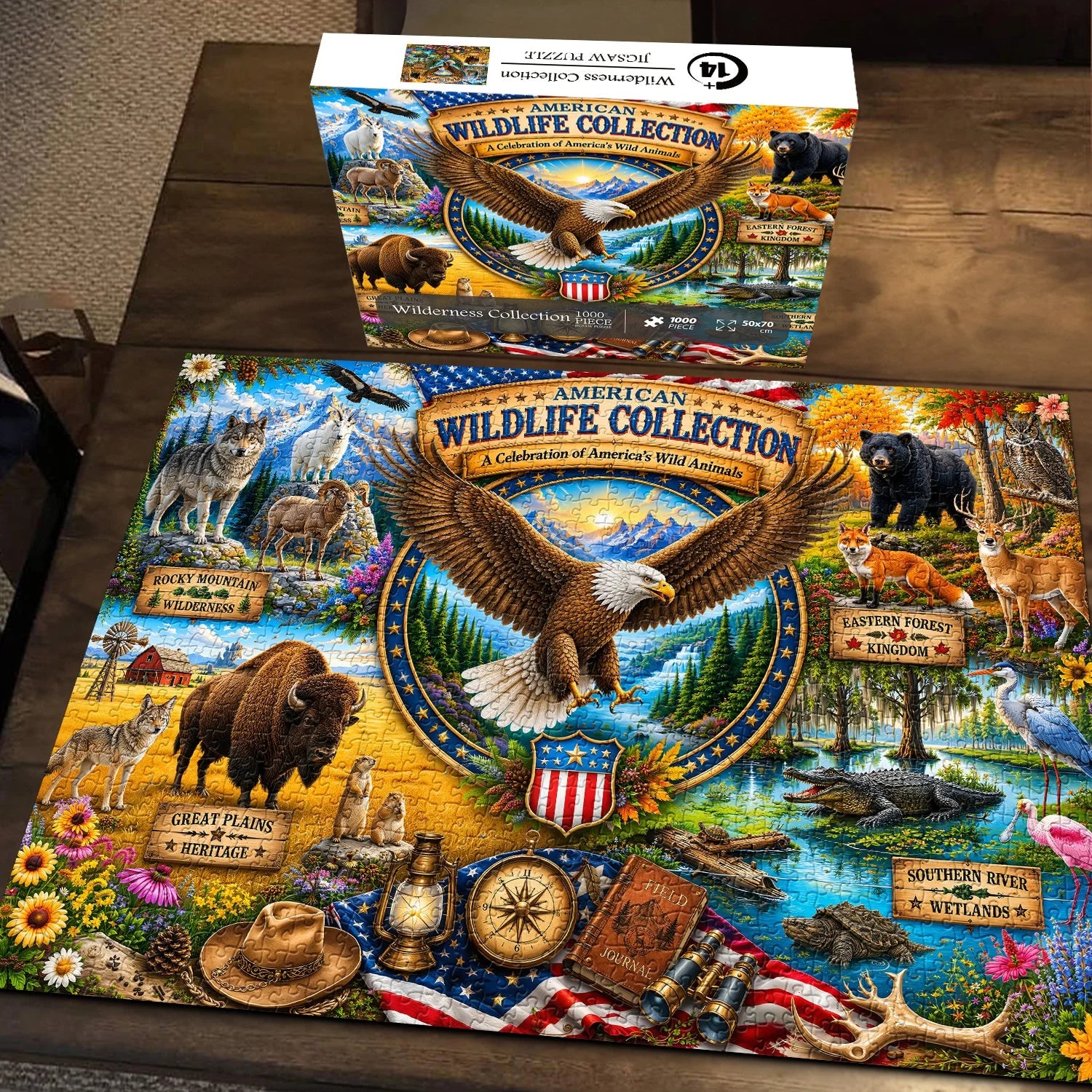 Wilderness Collection Jigsaw Puzzle 1000 Piece