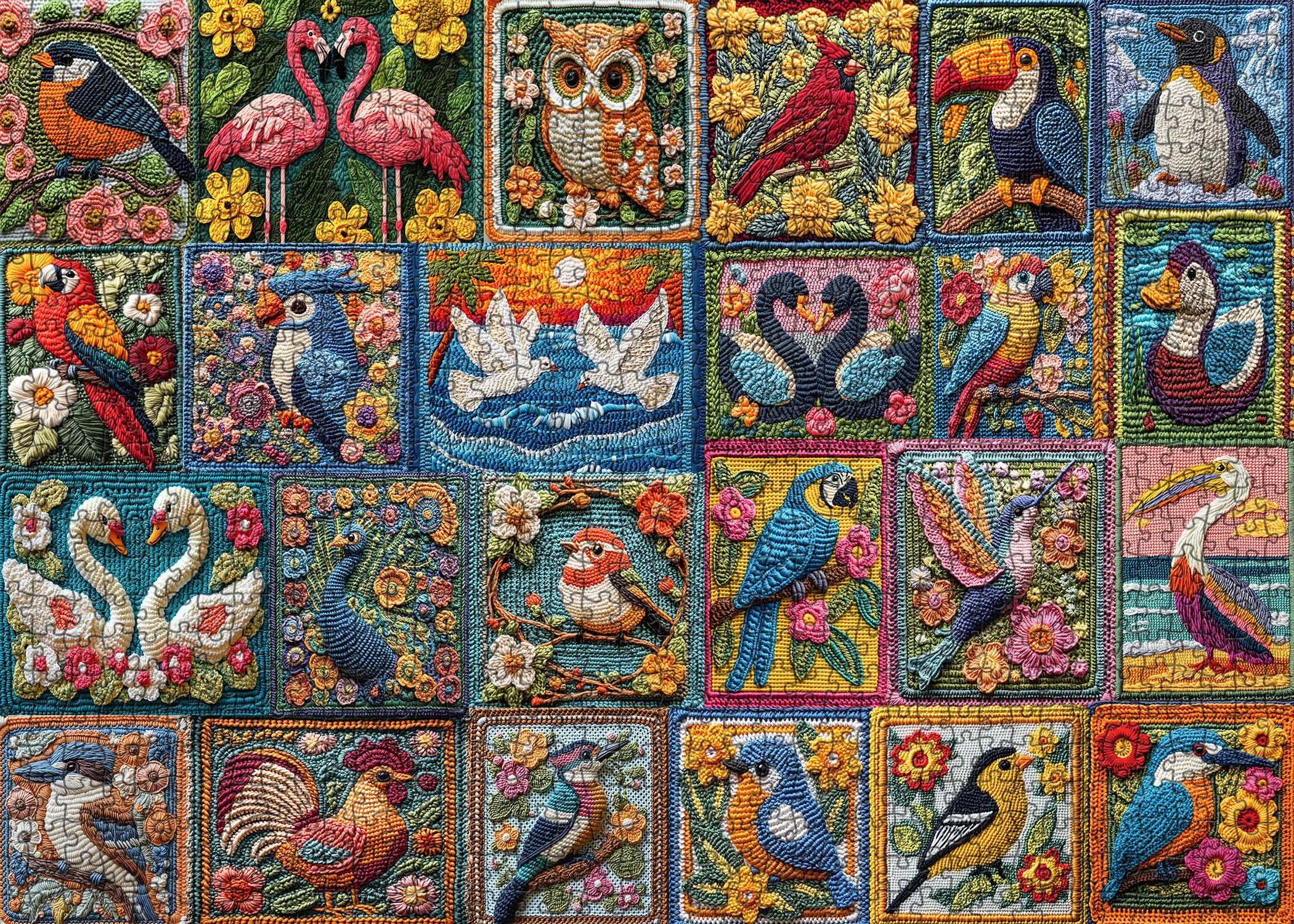 Woven Wings Jigsaw Puzzle 1000 Pieces
