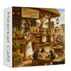 Meerkat Café Jigsaw Puzzle 1000 Pieces