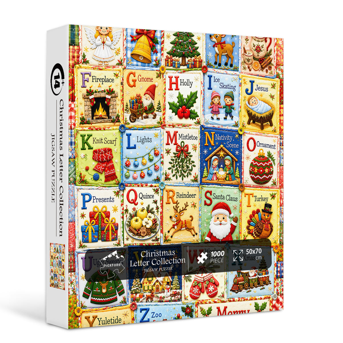 Christmas Letter Collection Jigsaw Puzzle 1000 Piece