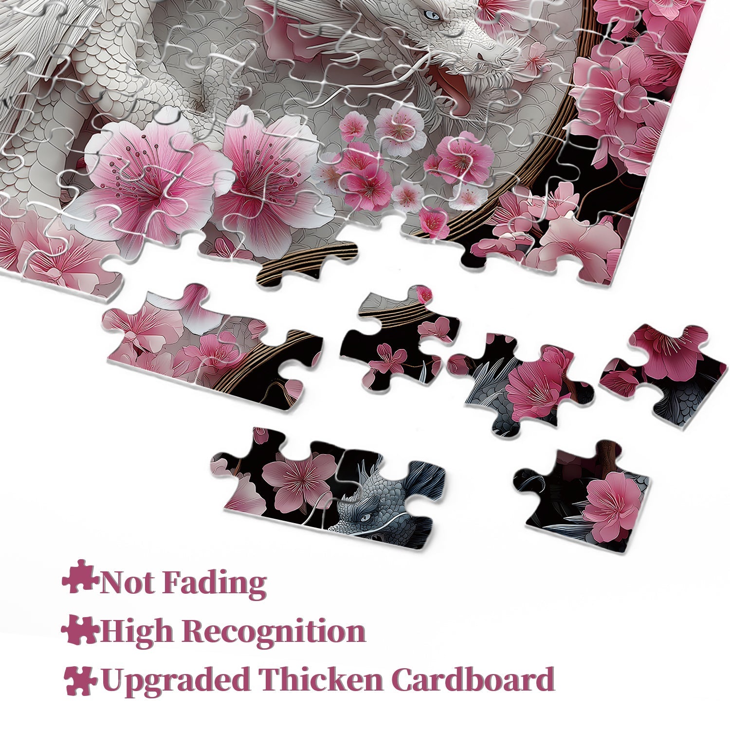 YinYang Dragons Jigsaw Puzzle 1000 Pieces