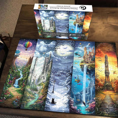 Fantasy Landscape Bookmark Jigsaw Puzzle 1000 Pieces