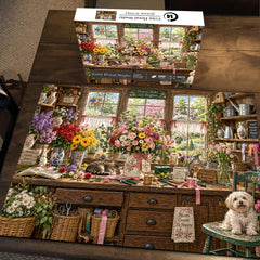 Cozy Floral Studio Jigsaw Puzzle 1000 Piece